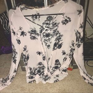 SOFT PINK FLOWER SHIRT